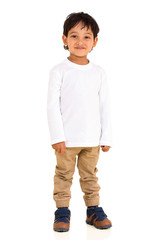 indian boy standing