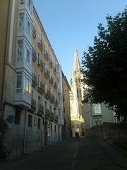 Naklejka premium Centro historico de Burgos