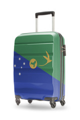 Suitcase with national flag on it - Christmas Island