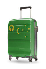 Suitcase with national flag on it - Cocos (Keeling) Islands