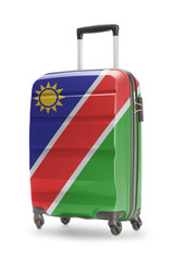 Suitcase with national flag on it - Namibia