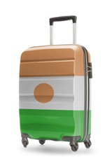 Suitcase with national flag on it - Niger
