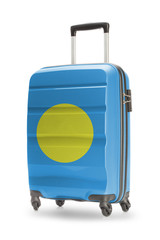 Suitcase with national flag on it - Palau