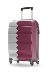 Suitcase with national flag on it - Qatar