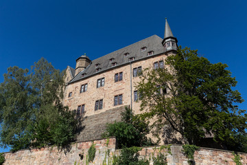 Fototapeta na wymiar the castle in marburg germany