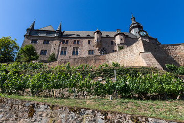 Fototapeta na wymiar the castle in marburg germany