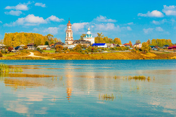 russian village