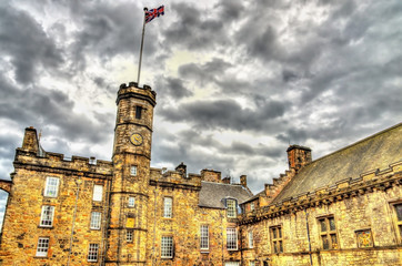 View of Edinburgh Castle - Scotland, UK