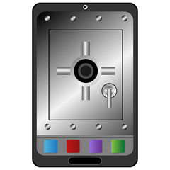 Digital Device Security Icon