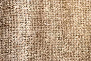 Natural sackcloth, Fabric Jute Texture Pattern Closeup, textured