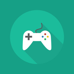 Technology Flat Icon. Joystick