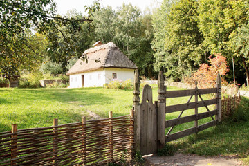 Sample of old houses Ukraine