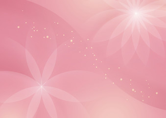 Fototapeta na wymiar Abstract Floral Light Pink Background for Design