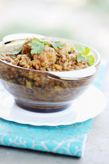 Lentil porridge