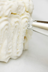 white cream