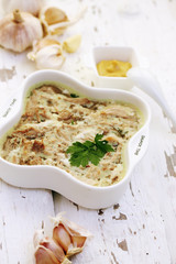 Jellied pork with garlic