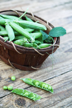 peas in a basket