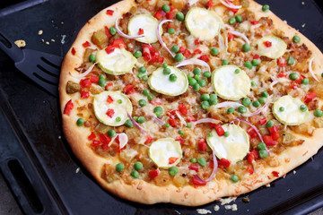 Vegetarian pizza