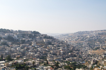 Naklejka premium Silwan Village in Jerusalem.