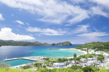 小笠原諸島父島　大神山公園展望台からの眺望