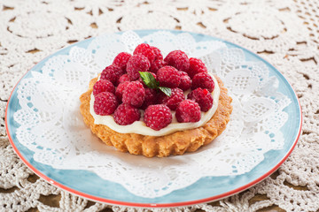 raspberry tart