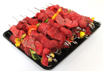brochettes de boeuf