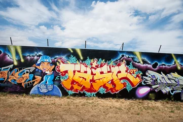 Photo sur Aluminium Graffiti graffitis