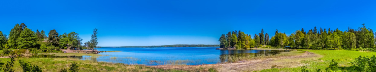 Landscape view in Monrepo in Vyborg