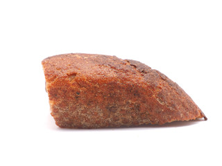 bread on a white background