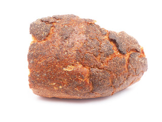bread on a white background