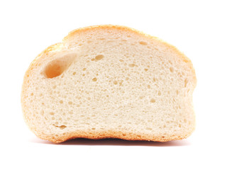 bread on a white background