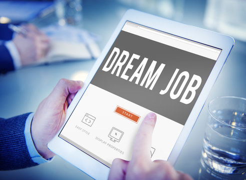 Dream Job Occupation Career Aspiration Concept