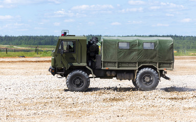 Fototapeta premium Military transport
