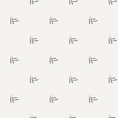 Vector seamless pattern of the elements of curved lines