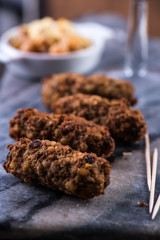 koftas on serving board