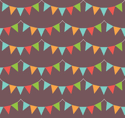 garland seamless pattern