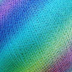 rainbow yarn texture