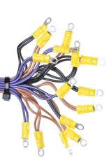 Cables with terminals used in electrical wiring system