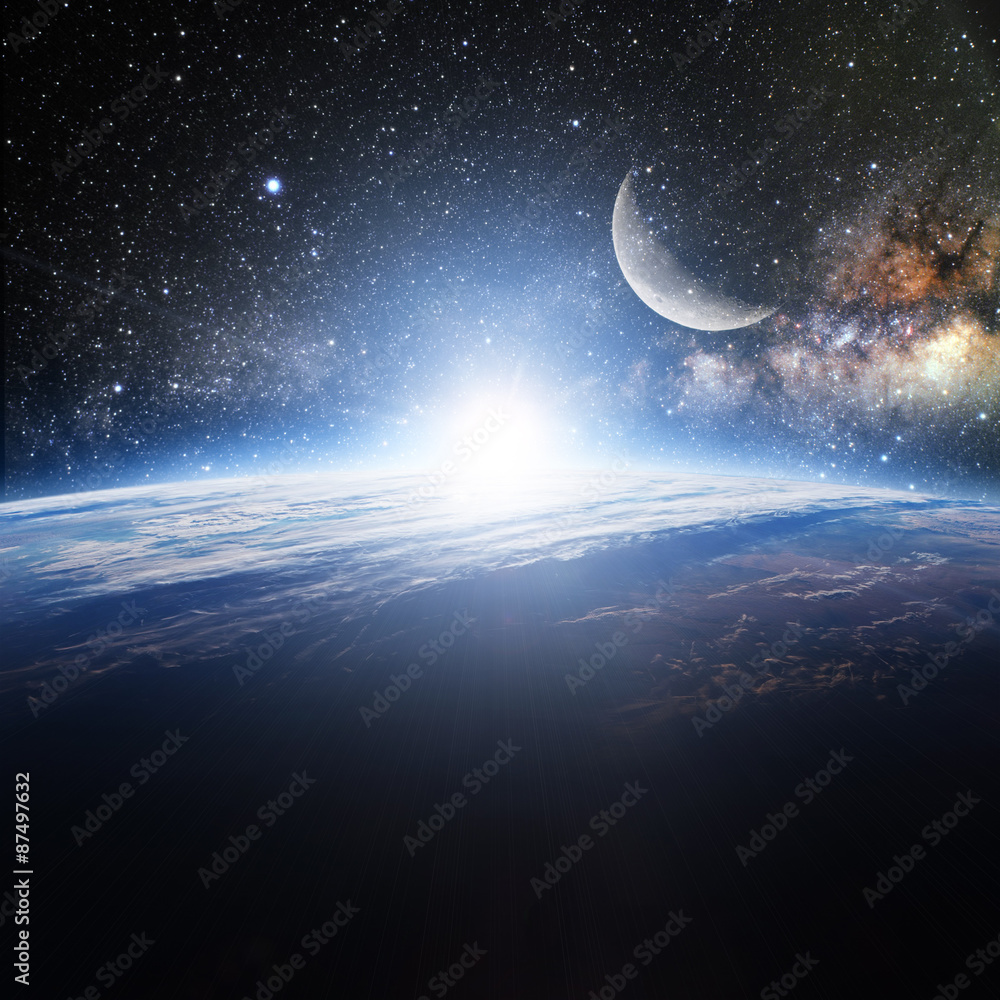 Wall mural earth