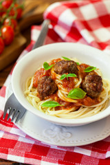 Spaghetti with Meatballs