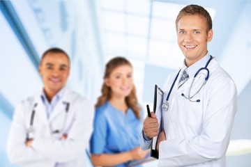 Fototapeta premium Doctor, Healthcare And Medicine, Hospital.