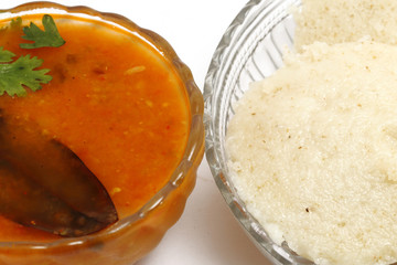 Idli - Sambhar an Indian food