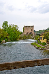 Fototapeta na wymiar Borghetto, beautiful village in the Veneto - Italy