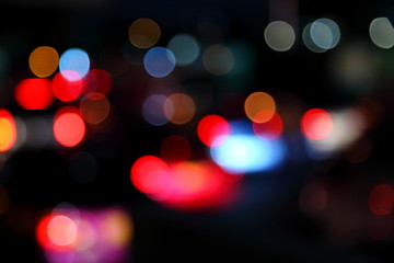 Fototapeta premium Abstract bokeh background of Christmaslight