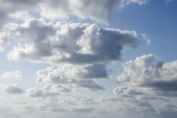 Fototapeta na wymiar Fluffy Clouds