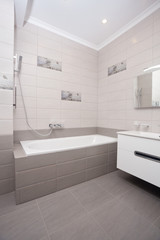 modern bathroom interior