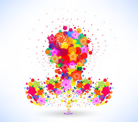 Abstract colorful background