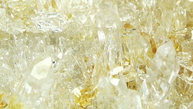 citrine geode geological crystals 