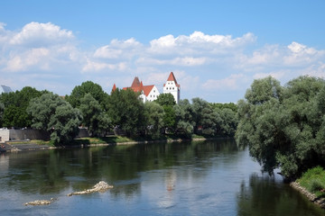 Obraz premium Neues Schloss in Ingolstadt