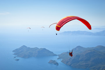 Parachuting - Powered by Adobe